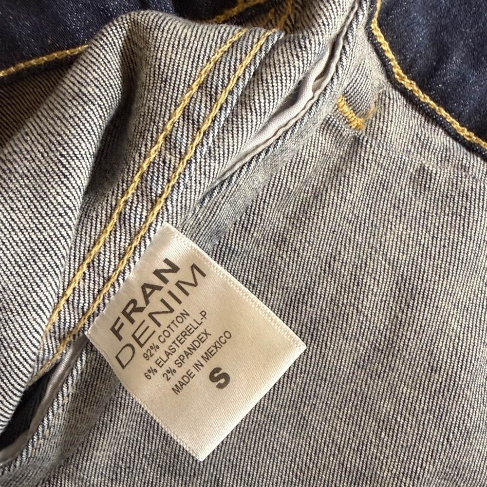 Denim Jacket with Button Details - Picture 8 of 8